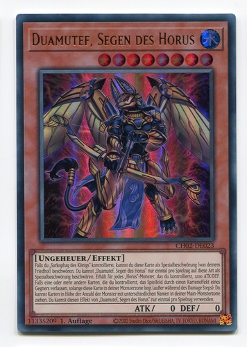 Duamutef segen des - yu-gi-oh!,