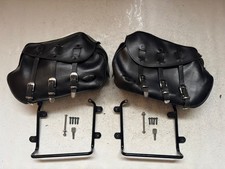 Original Harley Davidson "Leder Satteltaschen" für Sportster 94-21  OEM 90598-04