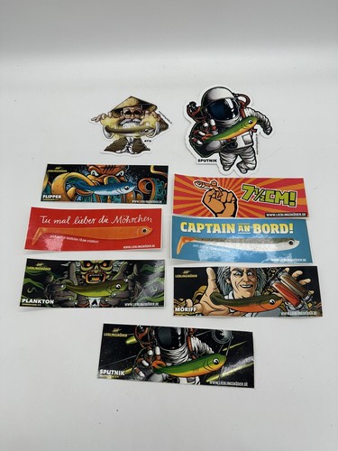 Lieblingsköder aufkleber set - lieblingsköder,