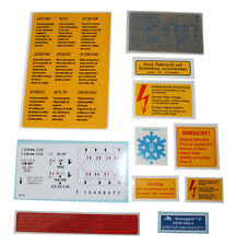 Aufklebersatz Aufkleber für