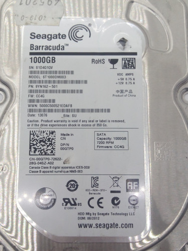 Seagate st1000dm003 hdd - seagate,