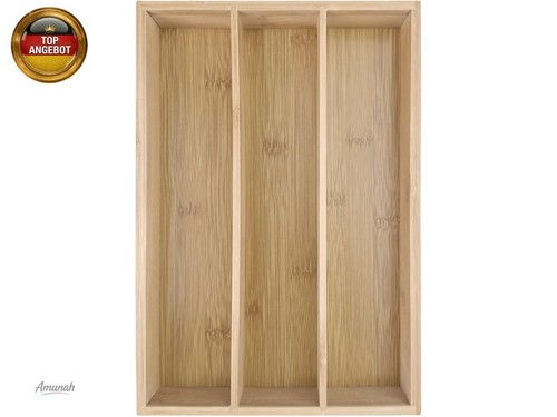 Besteckkasten aus bambus - besteckkasten,