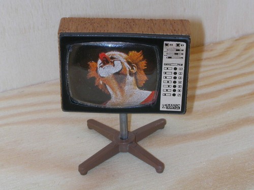 Nostalgischer fernseher lundby - fernseher,