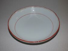 schöne alte Schale Schüssel Porzellan Manufaktur Meissen ca 1920 Rand rot/gold