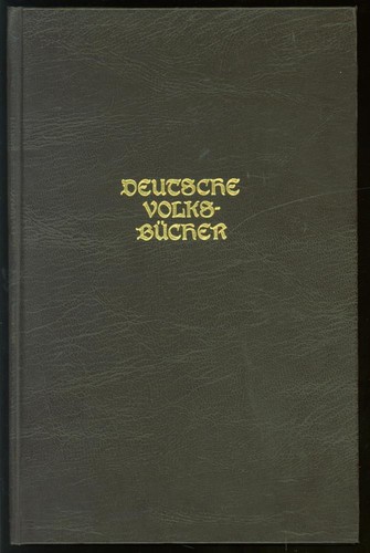 Deutsche volksbücher edition - volksbücher.,