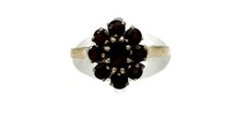585 14kt gold ring granat - 585/-, ring,