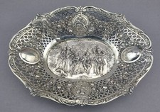 Obstschale 800er Silber Schale