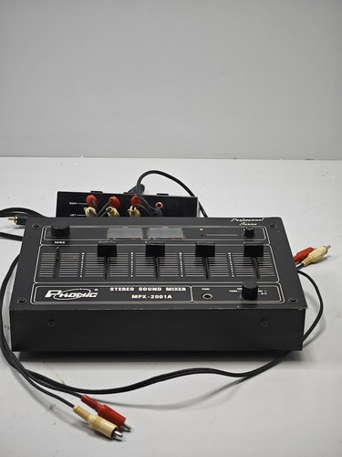 Phonic mpx 2001a - phonic, mpx-2001a