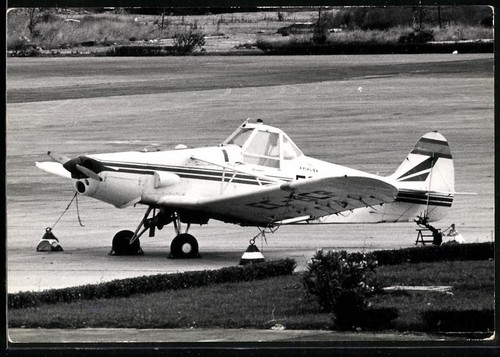 Fotografie agrarflugzeug piper - agrarflugzeug,