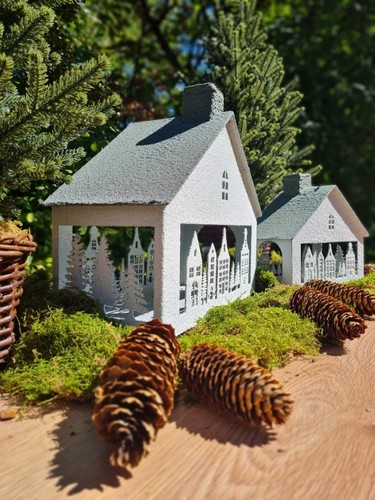 Metallhaus dekohaus lichthaus - metallhaus,