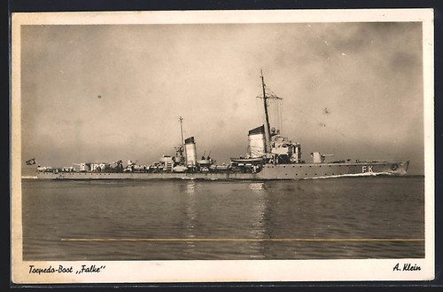 Torpedo boot falke der - torpedo-boot,
