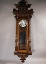 nm2/2  Wiener Regulator ¼ Std- Schlag  Friedrich Weiss Wien Austria ~ 1880 140cm