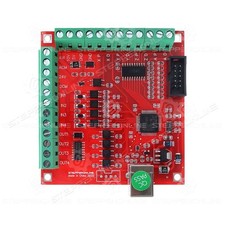 STEPPERONLINE 4-Axis USB CNC Breakout Controller Board Card 100Khz for Mach3