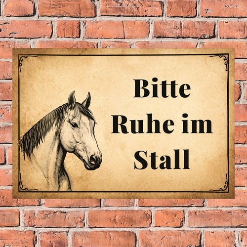 Schild bitte ruhe - schild,