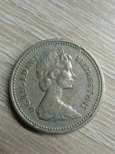 Queen Elizabeth II One Pound coin United Kingdom 1983