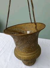 Orthodoxes Ewiges Licht Kirchenlampe Kandili Messing Mit Glaseinsatz Hängelampe