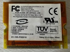 Elitegroup Modem AM303W Laptop Notebook Tablet Mini PCI Modem 41-105-F08010