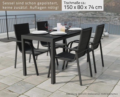 Alu gartensitzgruppe - alu,
