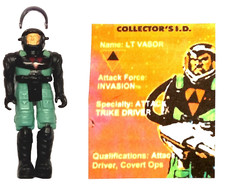 Starcom Action Figuren LT. VASOR - Invasion 2" Figur - 80er Jahre Coleco