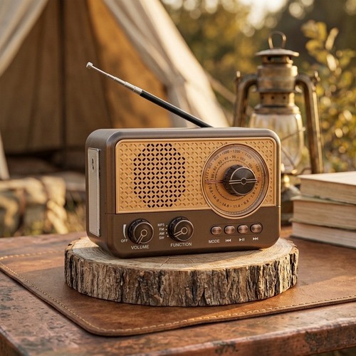 Vintage look radio - look,