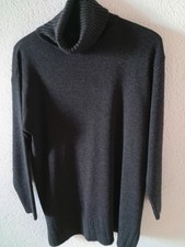 * Biaggini *Pullover Rollkragen Anthrazit meliert  38, M ( Br. W. - 54 -59 cm )