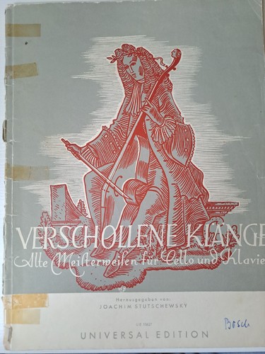 Noten cello verschollene - noten,,