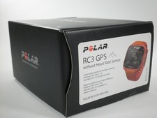POLAR RC 3 GPS RED/ORA WATCH
