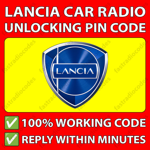Lancia radio code mopar - radio,