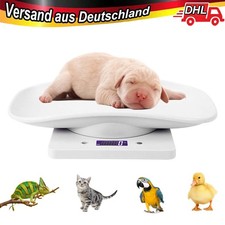 Elektronische Digital Tierwaage bis 10kg Haustier Katze Hunde Kleintierwaage DE