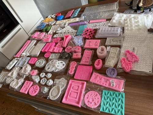 Mega set silikonformen und - mega,