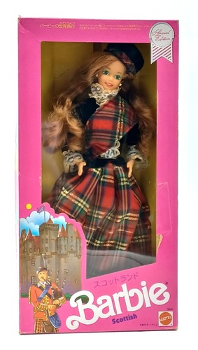 1990 dotw scottish barbie - dotw,