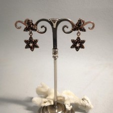 Granatschmuck Granat Ohrringe