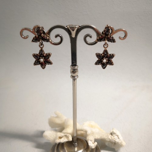 Granatschmuck granat ohrringe - granatschmuck,