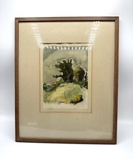 Aquarell Malerei Gemälde