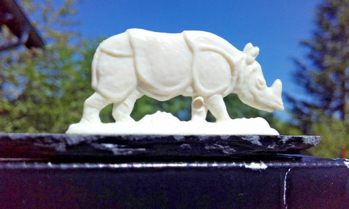 Nashorn figur margarine union - margarine,