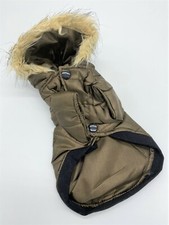 Hundemantel braun mit - hundemantel,