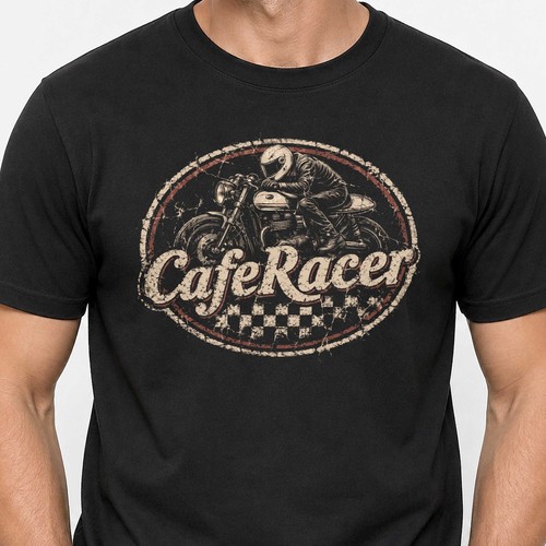 Biker shirt cafe racer - cafe,