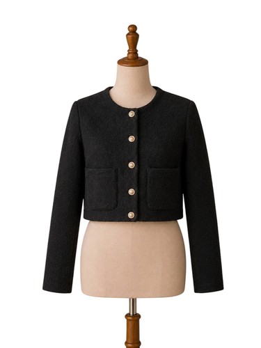 Damen bouclé jacke - h&m,