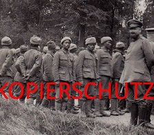 1x Foto Portrait, Indische Soldaten,Englische Gefangende,1915,Uniform,Horde