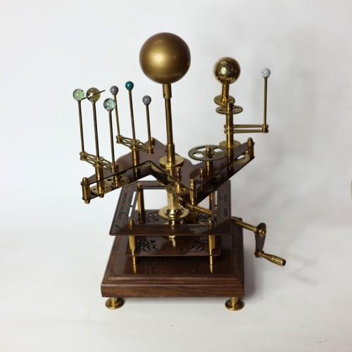 Antik stil messing orrery - antik-stil,