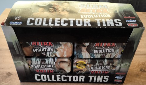 Wwe slam attax - evolution, tin