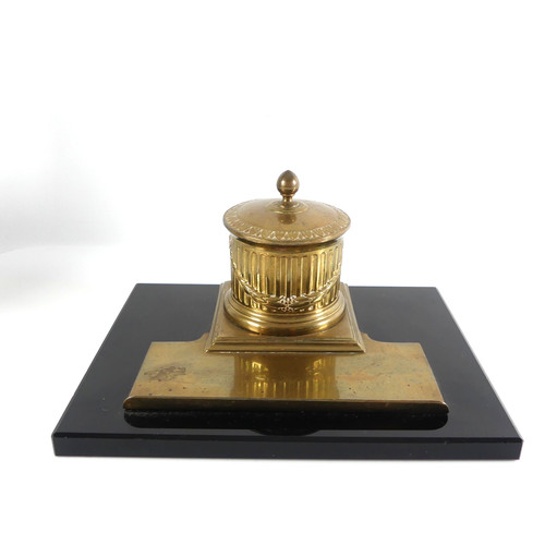 Antikes jugendstil tintenfass - antikes,