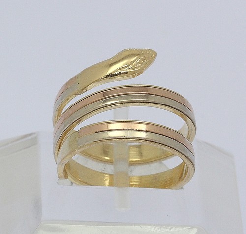 Schlangenring 18k 750 - in,