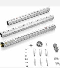 Somfy 2400670 Achse Motorisiertes kabelgebunden MS 100, 90 W, 230 V, aluminium