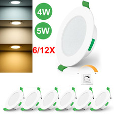 6/12x LED Einbauleuchte