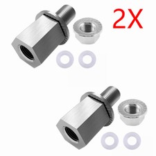 2X Fahrrad Achsadapter für