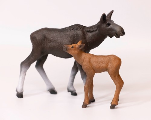 Schleich 42603 elchkuh - schleich, mit