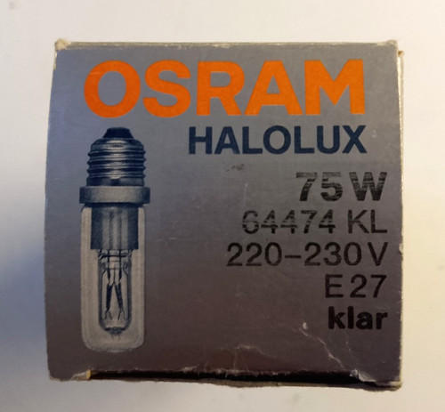 Osram halolux 75w e27 64474 - e27,