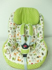 Maxi-Cosi-Pearl 2way Pearl Ersatzbezug Waldtiere grün mit Sternen *neu*