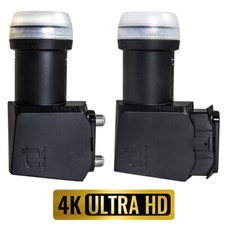 Inverto Black Ultra Twin LNB High Gain HDTV Sky UHD 3D 2 TEILNEHMER